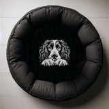 NEU Stickdatei Springer Spaniel "Ignazius" - realistisch - FÜR DUNKLE STOFFE