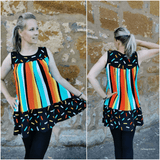 Schnittmuster Tunika, Shirt Aurora Gr. 32 bis 54 - Sewando