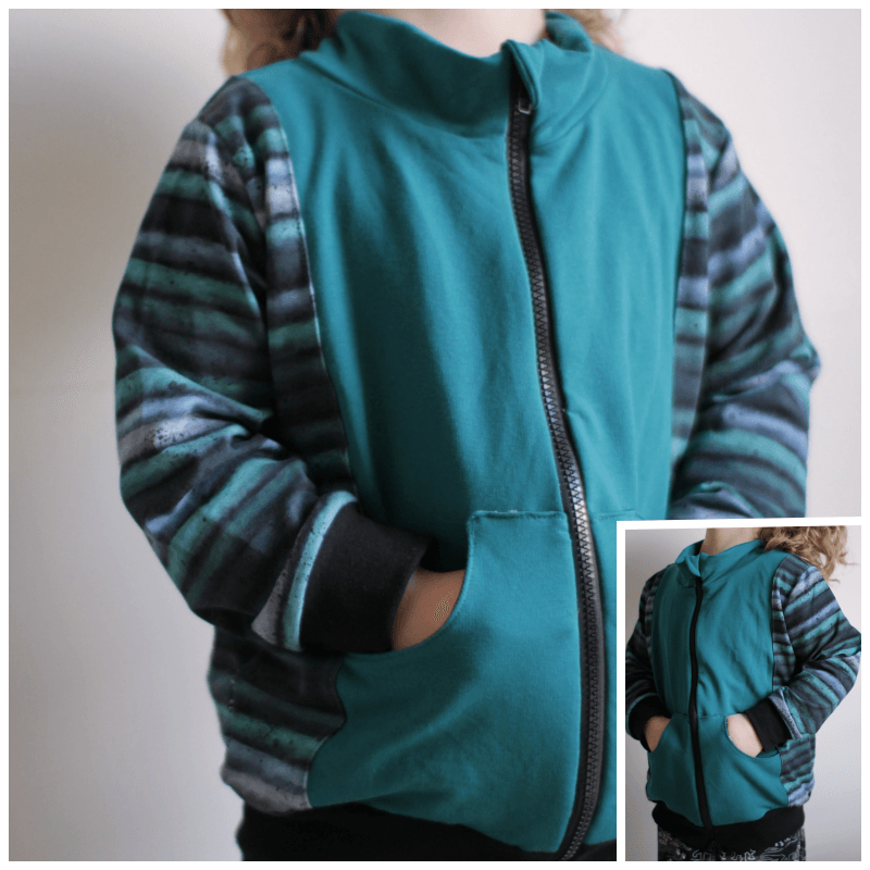 Schnittmuster Bounce Jacke Gr. 80 bis 152 - Sewando