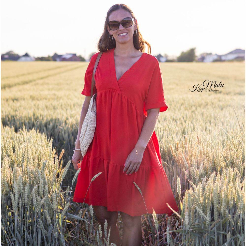 Schnittmuster Kleid Joslyn Gr. 32 - 52 - Sewando