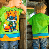 Schnittmuster Shirt AlldayDude Gr. 80 bis 152 - Sewando