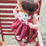 Schnittmuster Kleid Elisa Sommerkleid Stufenkleid Gr. 86-140 - Sewando