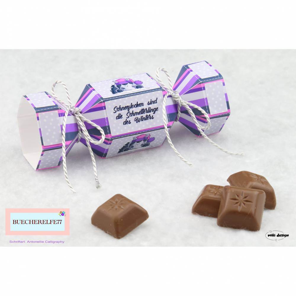 Plotterdatei BonBon Box Basteln - Sewando