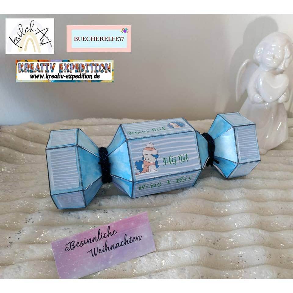 Plotterdatei BonBon Box Basteln - Sewando