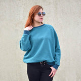 Schnittmuster Oversize Raglansweater PAPAYA (34-60) : - Sewando