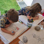 Schütze Stickdatei – Ausmal-Stickdatei für Kinder & bunte Regentage - Sewando