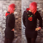 Schnittmuster Cropped Hoodie Damen Gr.32 - 48 - Sewando