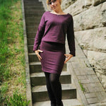Schnittmuster Cropped Hoodie Damen Gr.32 - 48 - Sewando