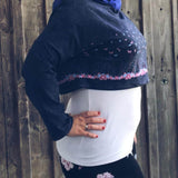 Schnittmuster Cropped Hoodie Damen Gr.32 - 48 - Sewando