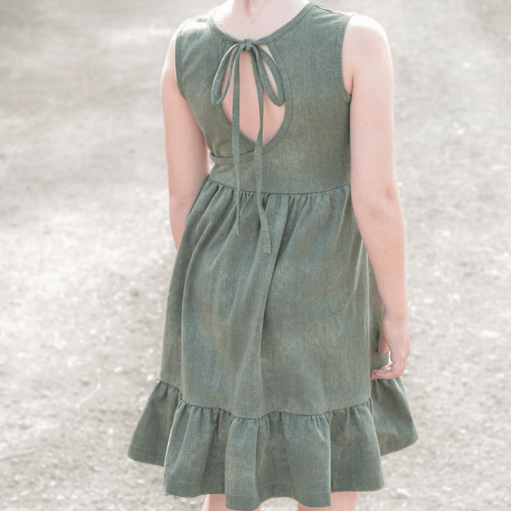 Schnittmuster Kleid Marie-Louise ärmellos Gr. 86 - 158 - Sewando