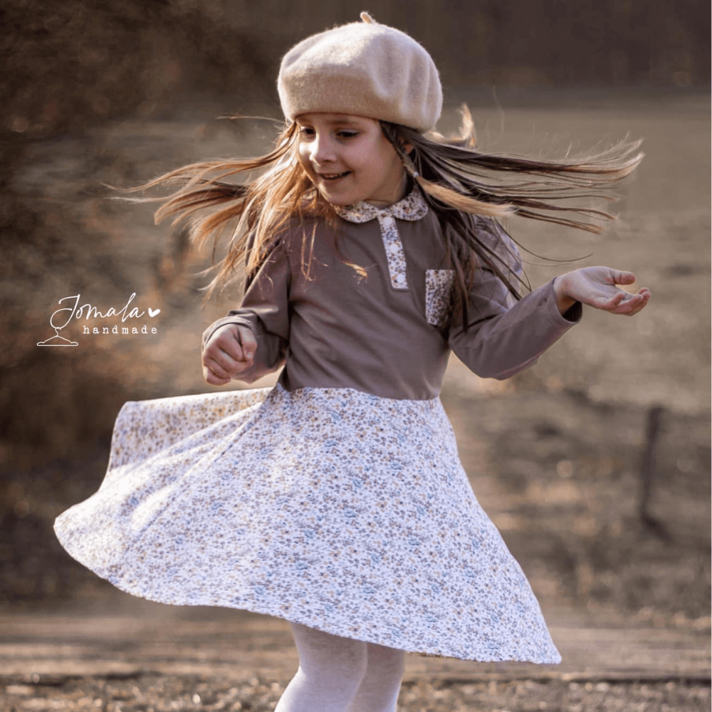 Schnittmuster Polo Shirt & Kleid Cameo Gr. 86 - 164 - Sewando