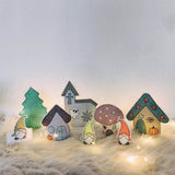 Stickdatei Herbst Dorf Halloween Set 2588 - Sewando