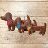 Stickdatei Hund Dackel In the Hoop Set 2598
