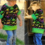 Schnittmuster Shirt AlldayDude Gr. 80 bis 152 - Sewando