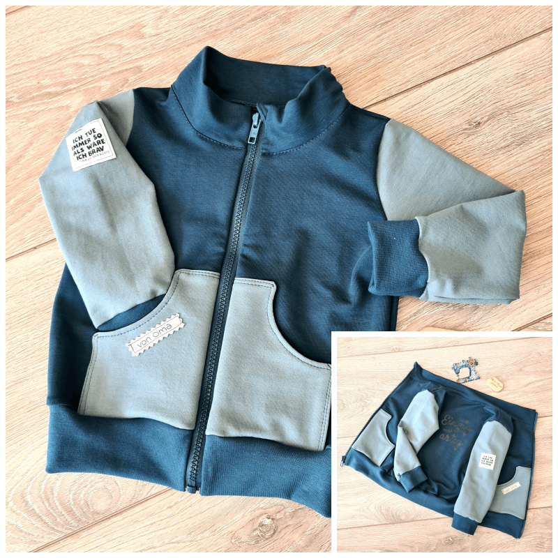 Schnittmuster Bounce Jacke Gr. 80 bis 152 - Sewando