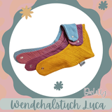 Nähanleitung Wendehalstuch Luca - Sewando