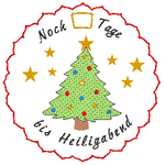 Stickdatei - Adventskalender / Drehkalender Tannenbaum - Sewando
