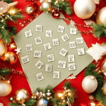 Adventskalenderzahlen mit Mützchen | SVG, DXF & PNG Plotterdatei, Laserdatei - Sewando