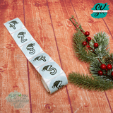 Adventskalenderzahlen mit Mützchen | SVG, DXF & PNG Plotterdatei, Laserdatei - Sewando
