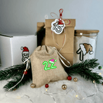Adventskalenderzahlen mit Mützchen | SVG, DXF & PNG Plotterdatei, Laserdatei - Sewando