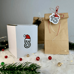 Adventskalenderzahlen mit Mützchen | SVG, DXF & PNG Plotterdatei, Laserdatei - Sewando