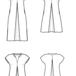 Schnittmuster Alisson - Bluse oder Kleid Gr. 34-54 - Sewando