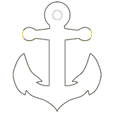 Stickdatei - Anker-Girlande - Sewando