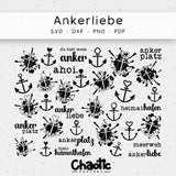 Plotterdatei Ankerliebe - Sewando