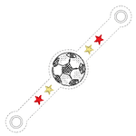 Stickdatei - Fußballparty Set - Sewando