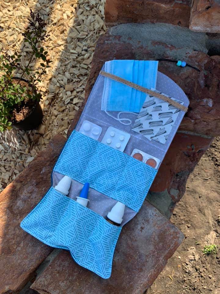 KlimBim Utensilo in 3 Größen (Haarschmuck, Spielsachen, Kosmetik, Medikamente) Schnittmuster - Sewando