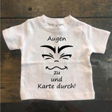 Augen zu und Karte durch! | SVG, DXF, PNG Plotterdatei, Laserdatei - Sewando