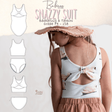 Snazzy Suit Badeanzug & Tankini PDF Schnittmuster / eBook Gr. 74-158 - Sewando