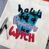 Be a Witch | SVG, DXF, PNG Plotterdatei, Laserdatei - Sewando
