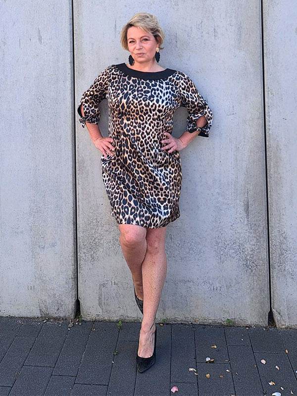 Schnittmuster BECCA - Bluse, Kleid mit Kragenvariationen, verschiedenen Ärmeln Gr. 34-54 - Sewando