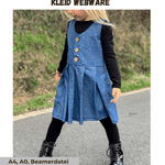 Schnittmuster Faltenglanz für Webware - Kleid | PDF-Download | Größen 86-152 - Sewando
