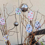 Stickdatei - 6 Ostereier mit Gesicht (ITH und Doodle) - Sewando
