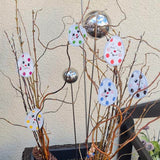Stickdatei - 6 Ostereier mit Gesicht (ITH und Doodle) - Sewando