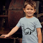 Langhalsdino / Plotterdatei Dino - Sewando