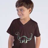 Langhalsdino / Plotterdatei Dino - Sewando