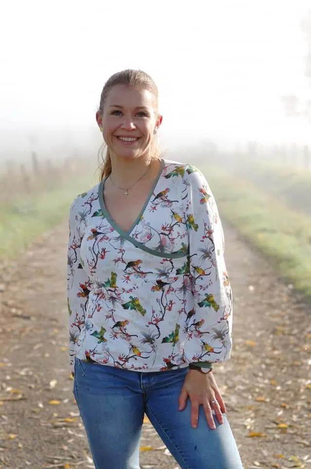 Schnittmuster Add-On Bischofsärmel für Kleid Ametrin & Opal Gr. 32 - 56 DE - Sewando