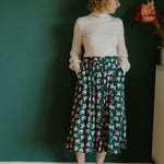 Kids Ava Skirt Ladies sizes 34 - 52 and Kids sizes 74/80 - 158/164 sewing pattern and instructions - Sewando