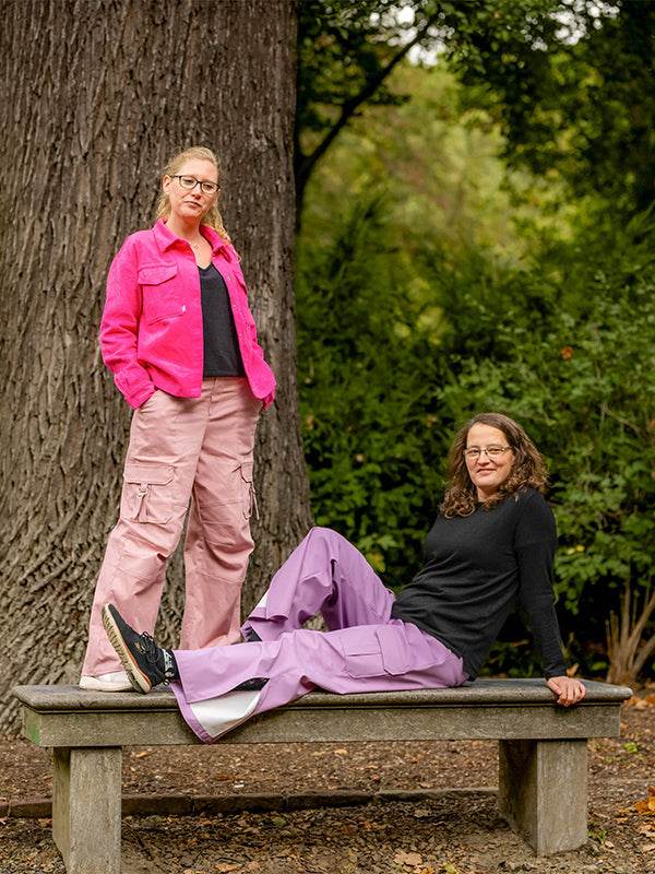 Schnittmuster CORINNA- Cargohose, Regenhose mit den typischen Taschen Gr. 34-54 - Sewando