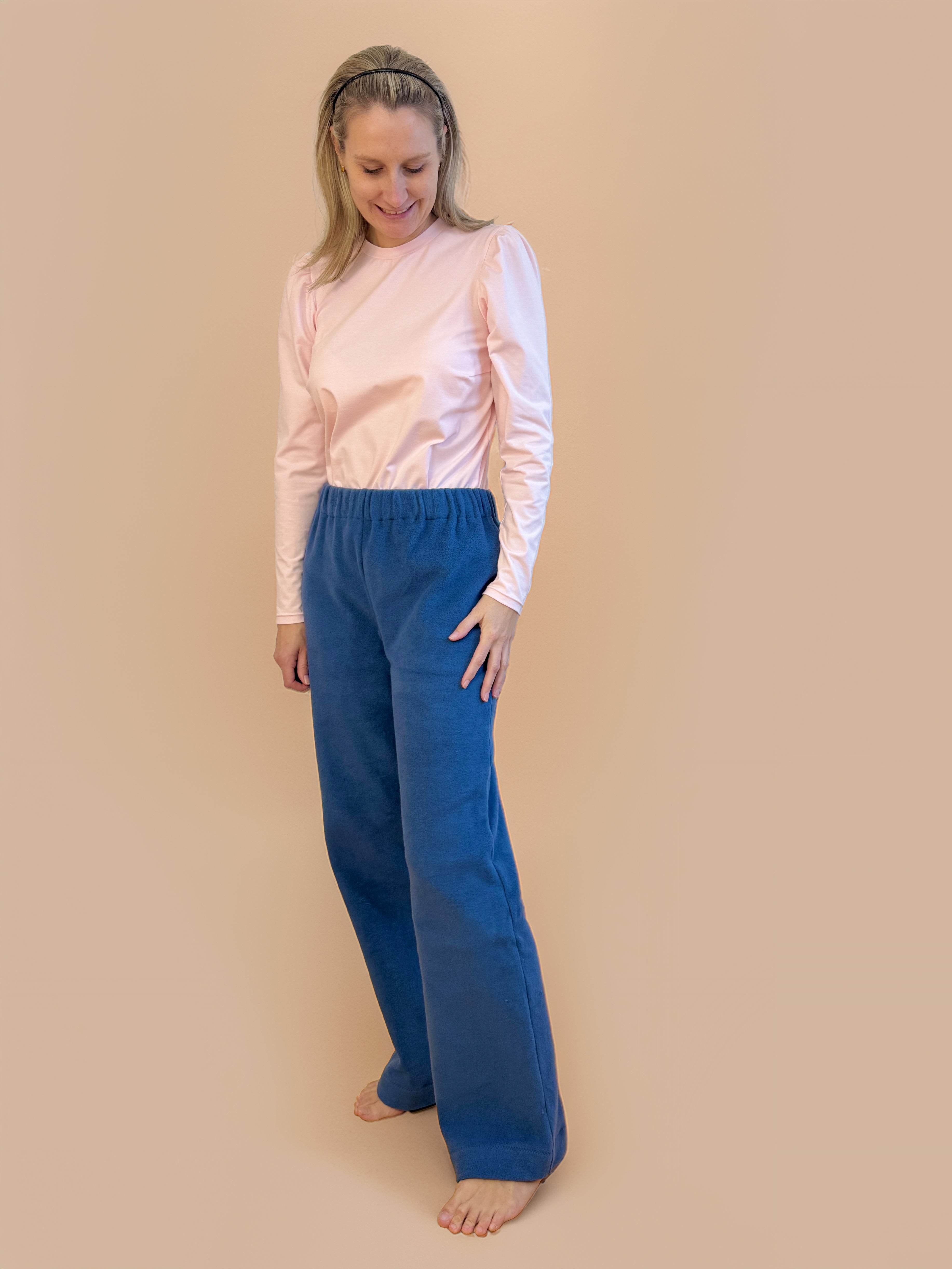 Schnittmuster Hose CLARA - Schlafanzughose / Loungehose | Gr. 34-48 (PDF) - Sewando