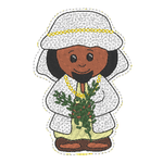 Stickdatei - Krippenfiguren für Holzspieße - Sewando