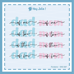 Plotter- Laserdatei Dad & Mom of … - Sewando