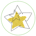 Stickdatei - Untersetzer Single Line Advent (24 Dateien) - Sewando