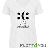 Du entscheidest | SVG, DXF & PNG Plotterdatei, Laserdatei - Sewando