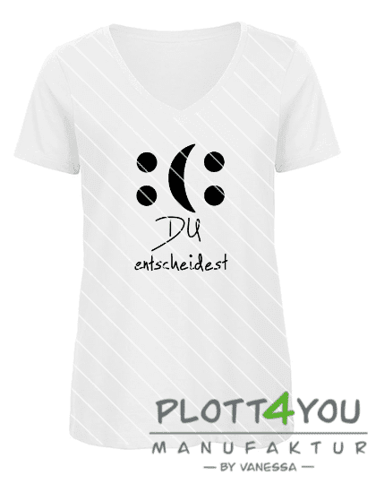Du entscheidest | SVG, DXF & PNG Plotterdatei, Laserdatei - Sewando