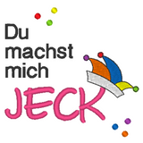 Stickdatei - Spruch "Du machst mich JECK"