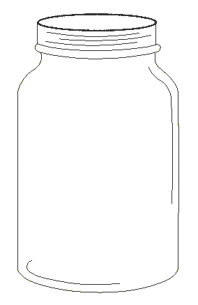 Stickdatei - Vase / Vorratsglas / Einmachglas in 7 Größen - Sewando